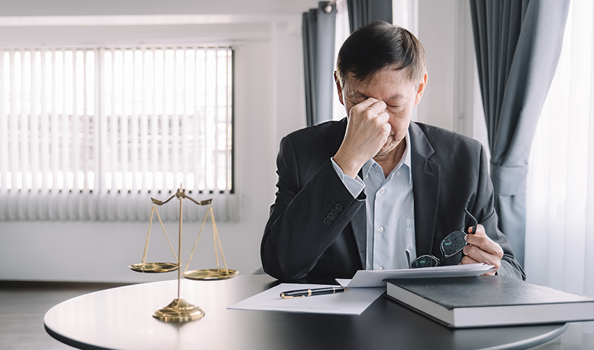 What are the potential consequences of attorney disbarment to a pending