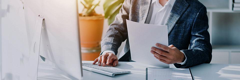 A foreign investor looking at a private placement memorandum offering documents.