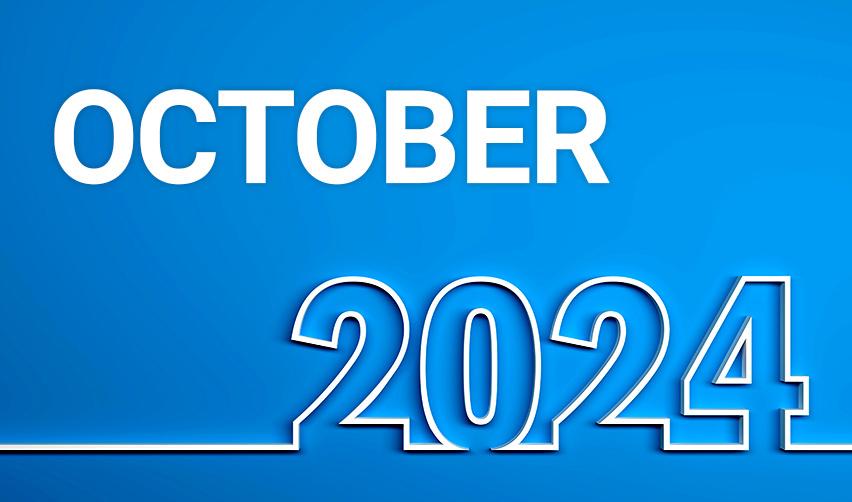 The words October 2024 on a blue background, referring to the State Department's October 2024 visa bulletin.