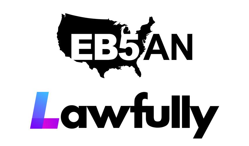 Image of EB5AN and Lawfully logos together.