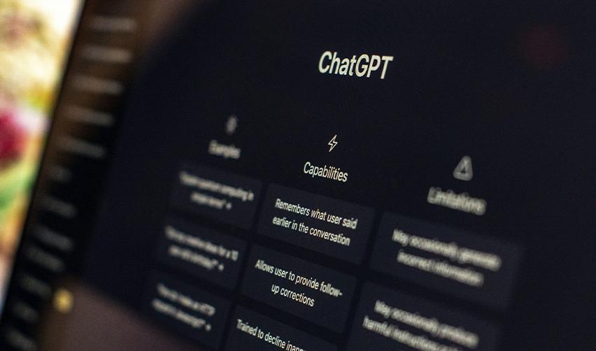 A close-up of the ChatGPT platform on a screen, illustrating how EB5 investors use AI to understand visa rules, project risks, and USCIS policy considerations.