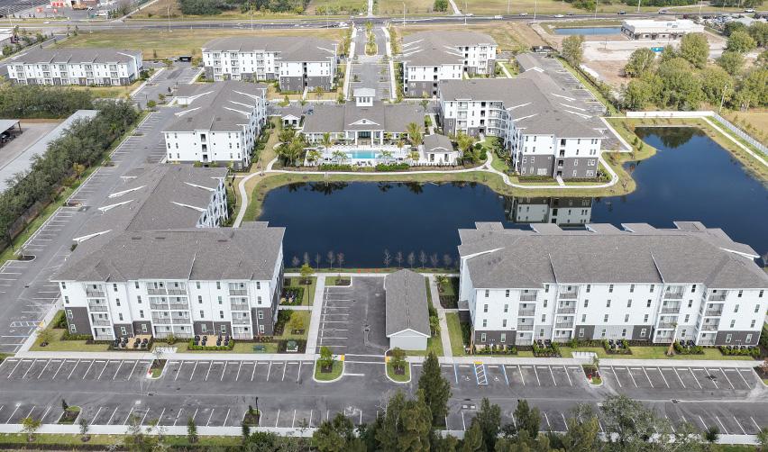 Completed Lakehouse Multifamily community by Kolter in Sarasota serving as a comparable finished development to the Terra Ceia EB5 project.